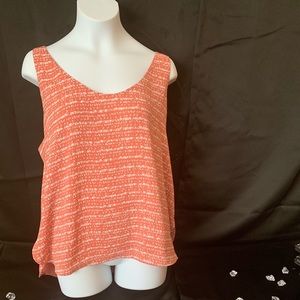 ♥️Ann Taylor Tank with built in camisole.